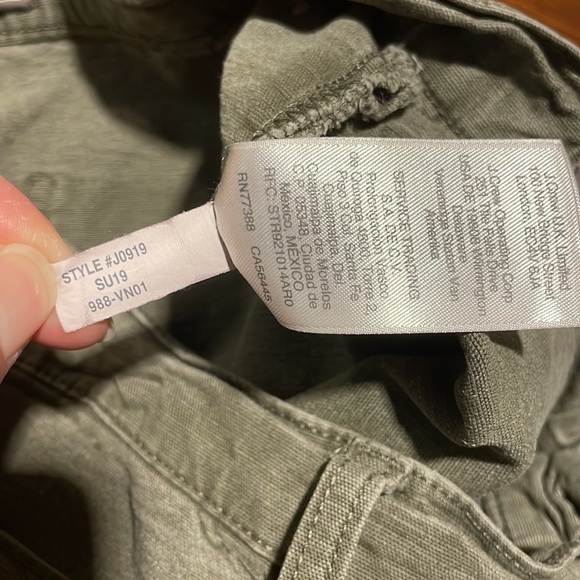 J.Crew Point Sur wide leg cropped trousers 28. Dark green - Picture 12 of 15